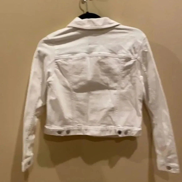 Banana Republic factory White denim jacket - Picture 8 of 9
